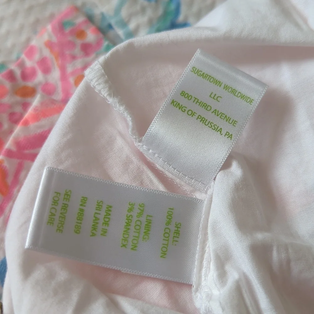 Lilly Pulitzer Marigold Skort in Resort White Getting Steamy - Picture 6 of 6